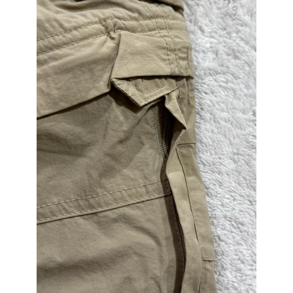 REI Convertible Pants Mens XL 32 Tall Brown Hiking Stretch Cargo‎ Outdoor Zip